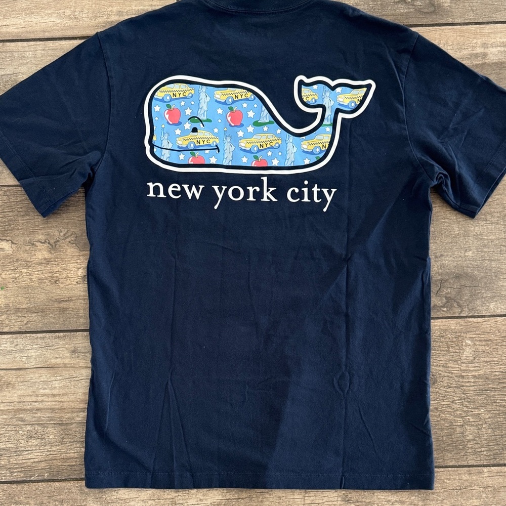 Vineyard Vines blue Cotton Tee